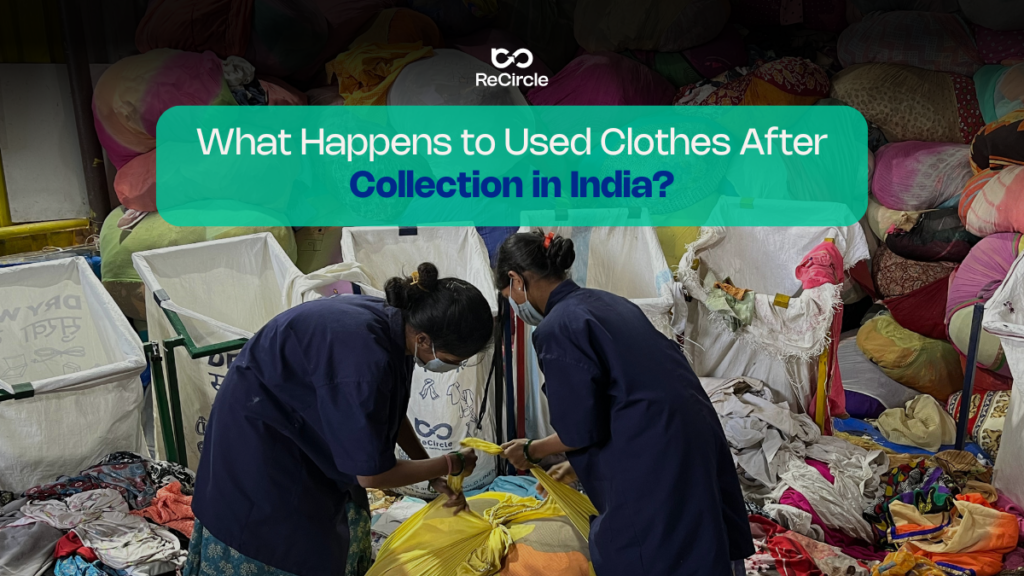 Used Clothes After Collection-new