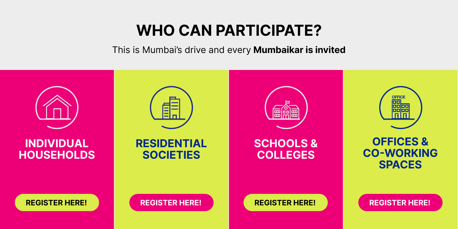 Diwali Collection Drive 2025 Participants Section