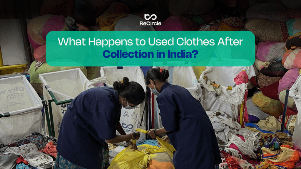 Used Clothes After Collection-new