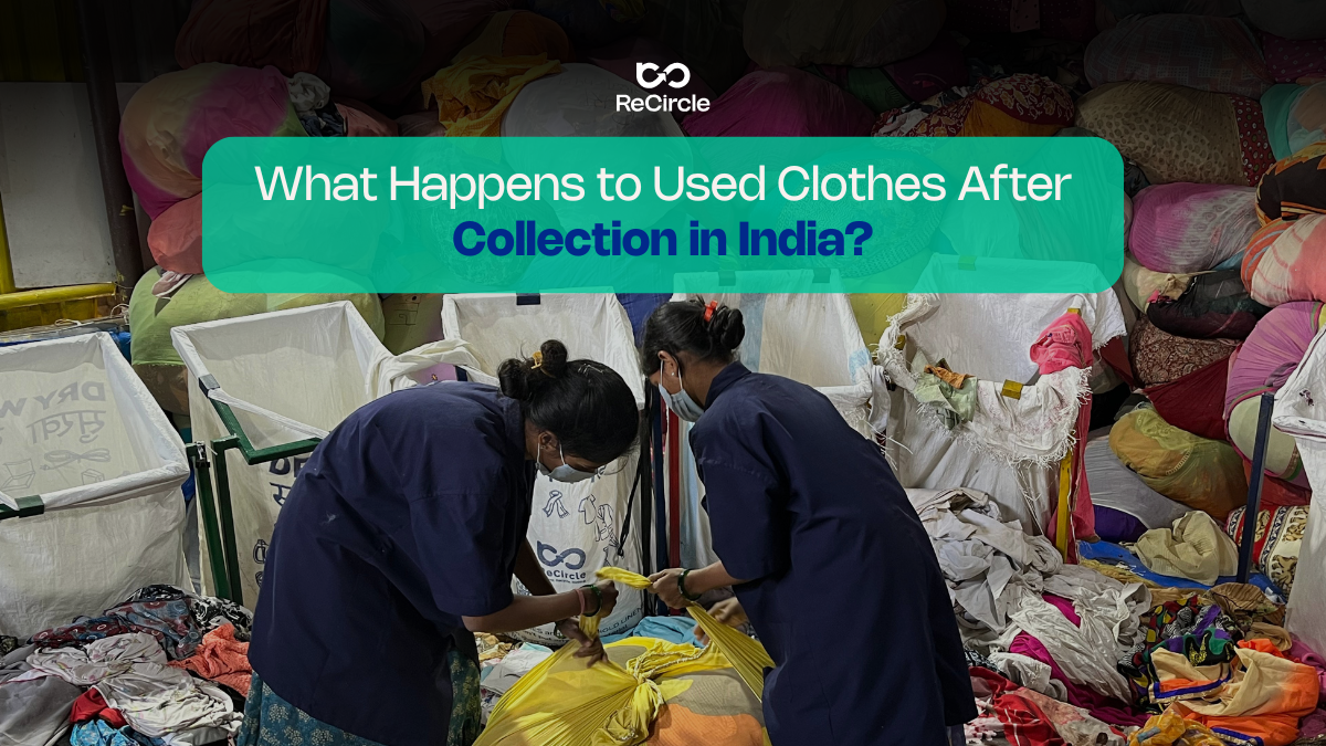 Used Clothes After Collection-new